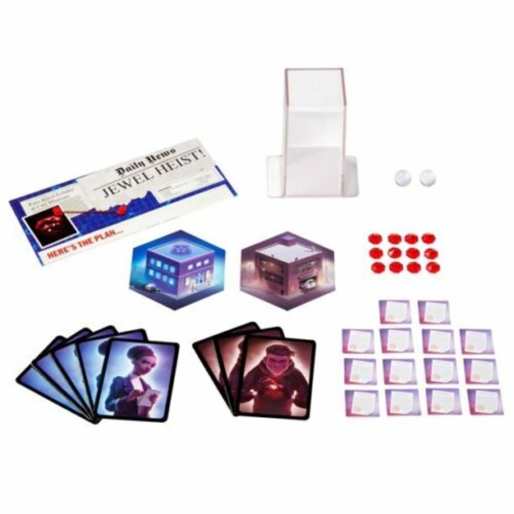 Jewel Heist Team Strategy Game, Mystery‎ Role-Play Social Deduction Game